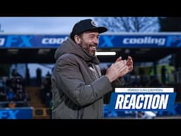 Head Coach Reaction | Iñigo Calderón says Peterborough win is 'the best performance so far'