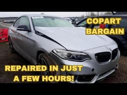 I BOUGHT A CHEAP CRASHED BMW AND REBUILT IT IN 1 DAY