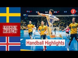 Sweden Vs Iceland Handball Friendly Match 2025 (2)