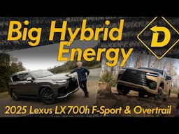 2025 Lexus LX 700h Overtrail and F-Sport Bring Big Hybrid Energy #cars #automobile