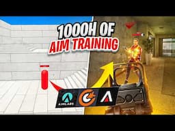 How Much I Improved After 1000h of AIM TRAINING