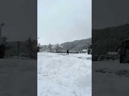 Heavy snow fall Gifu Japan #shortvideo #japan #shorts #short