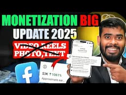 Facebook Monetization 2025:💰Earn money from story