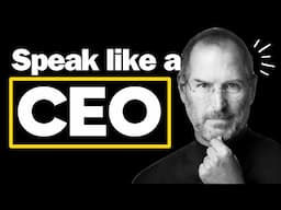 How to Speak like a CEO