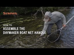 How to Assemble the Daymaker Boat Net Handles