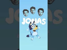 The collab you never knew you needed 🩵 #jonasbrothers #bluey