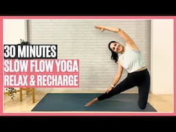 Slow Flow Deep Stretch Yoga | Relax, Recharge & Feel Good | Try Anytime of the Day