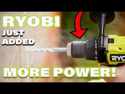 Ryobi just added MORE POWER to their new tools (With bonus tool)