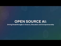 Open Source AI Is Leading to Breakthroughs in Healthcare, Education and Entrepreneurship