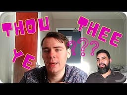 🏴󠁧󠁢󠁥󠁮󠁧󠁿💬Differences between Thou, Thee, and Ye | Americans React 😃🥸