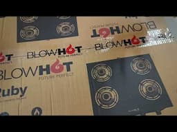 BlowHot Future Perfect Ruby 4 burner stove  unboxing and Review...