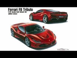 Unboxing - Alpha Model 1/24 Ferrari F8 Tributo