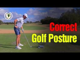 How To Get In The Correct Posture For The Golf Swing