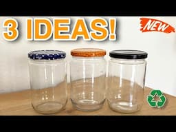 DIY 3 Empty Glass Bottles Reuse Ideas! Decorative Lantern | ♻️ Upcycling | Lamp