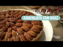 Tarta de chocolate con nuez