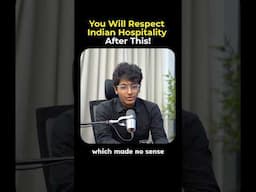 You Will Respect Indian Hospitality After This 🤯 | Kushal Lodha #shorts