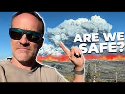 Huge fire threatens camping trip | Meet the Millers Vlog