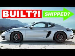 IT'S BUILT?! Porsche 718 Cayman GTS 4.0 | My Porsche Order Tracking App Phase 4