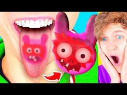 CRAZIEST SPRUNKI ART VIDEOS EVER! (LANKYBOX REACTION!)