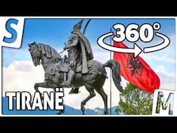 360° Tour of TIRANË - Discover ALBANIA Like Never Before! 🇦🇱 ❤️