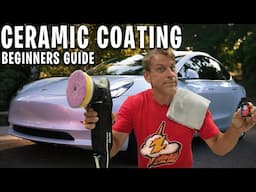 How To Ceramic Coat A Car! Perfect For Beginners!