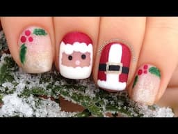 Nail Art Tutorial: Cute and Easy Christmas Mix & Match