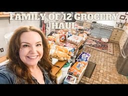 Sam's & Aldi Large Family Grocery Haul