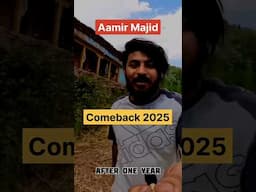 Aamir Majid Comeback 2025 Really? || MotoNBoy #aamirmajid #shorts