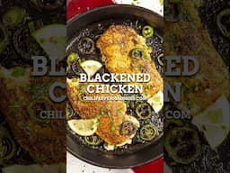 EASY Blackened Chicken