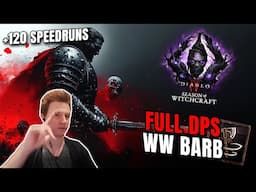 FULL FPS WHRILWIND BARB 120 Speedruns - Diablo 4