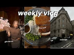 weekly vlog living in london ♡ movie night, girlies day out, halal restaurants