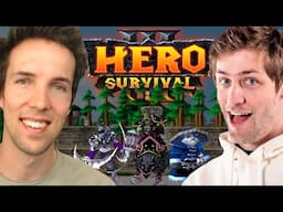 Grubby, Ahmpy and Sodapoppin play “Balanced” Hero Survival - WC3