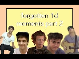 Forgotten One Direction Moments // Part 2