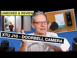 XTU J10 Doorbell Video Camera - Unboxing - Setup and First Impressions