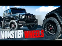 Monster Wheels on The Brabus B700 4x4 Squared