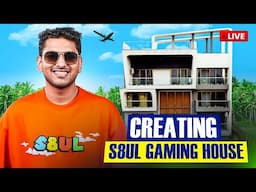 Creating S8UL Gaming House in BGMI HOME || !insta