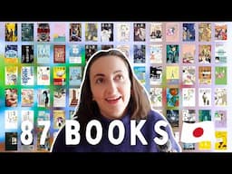 2024 was unhinged: here are all 87 BOOKS I read in Japanese 🇯🇵📚