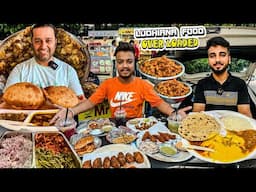 Best Street Food Tour Ludhiana 😋 | Unlimited Thali, Biggest Egg Roll, No.One Chole Bhature