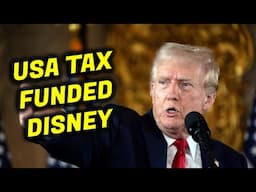 Trump Cancelled USAID That Was Funding DISNEY! Corruption?