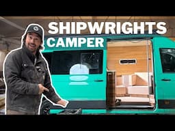 Shipwright building a Yacht inspired CAMPER Van!