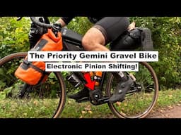 The Priority Gemini Gravel Bike with Pinion Smart Shift-It's Smoooooth