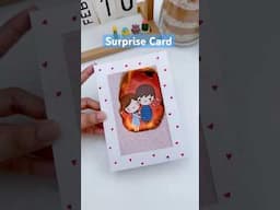 Wow 🤩 Try this Viral Fire Card to Surprise Your Valentine 💌 #valentinesday #cards #surprise #viral