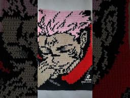 Sukuna from Jujitsu Kaisen #sukuna #gojo #jjk #crochet #crochetpatterns #anime