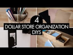 *NEW* Dollar Store Organization Ideas