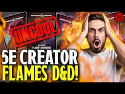 D&D 5e Creator Flames "UNCOOL D&D"- Critical Role Confirms The End Of An Era? - Bioware Gutted!