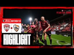 HIGHLIGHTS - THAI LEAGUE  : 2024/25 ((MATCHWEEK 20)MUANGTHONG UNITED 2-1 CHING RAI UNITED