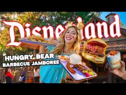 Disneyland’s NEWEST Restaurant Hungry Bear Barbecue Jamboree Now Open! Eating All New Food!