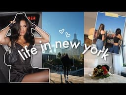 week in my life NYC vlog // 9-5 work days, halloweekend, moving mishaps