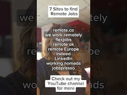 7 Sites to Find Remote Jobs for Beginners ( Work from Anywhere)