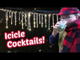 Icicle Cocktails! Enjoy your ice storm!